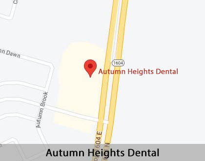 Map image for Dental Bridges in Converse, TX